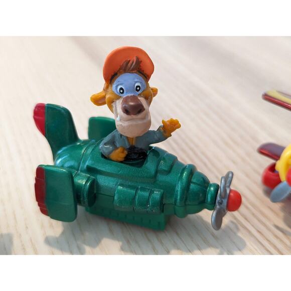 Vtg 1989 McDonalds Tale Spin Die Cast Happy Meal Toys Complete Set +3 Tail Spin - Picture 5 of 11